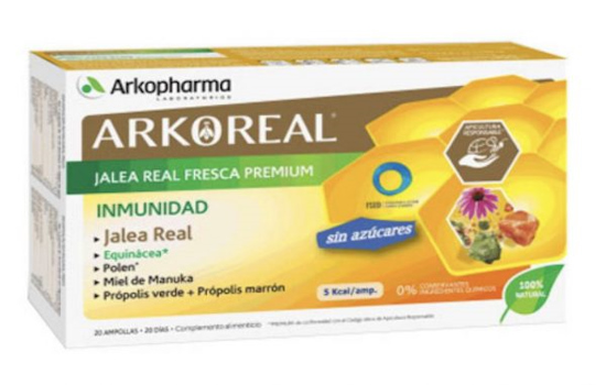 ARKOREAL INMUNIDAD SIN AZUCAR 20AMP 15ML