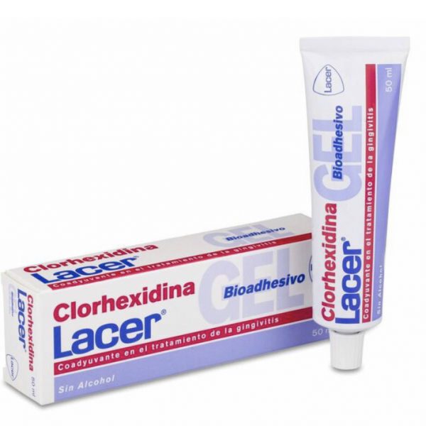 LACER GEL DENTAL CLORHEXIDINA BIOAD. 50 ML