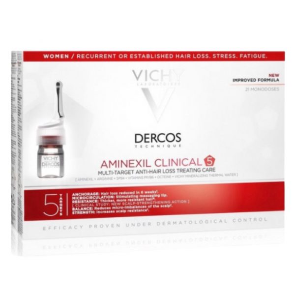 vichy aminexil mujer ampollas