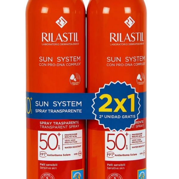 rilastil solar spray 2x1