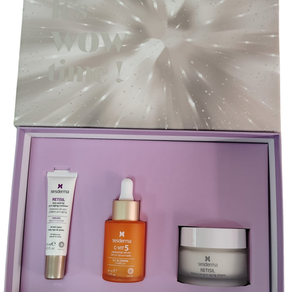 SESDERMA PACK PREMIUM C-VIT 5 SERUM + CREMA RETISIL 50 ML+ CONTORNO OJOS RETISIL